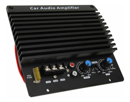 Placa Amplificadora De Coche De 12 V, Subwoofer De Aleación