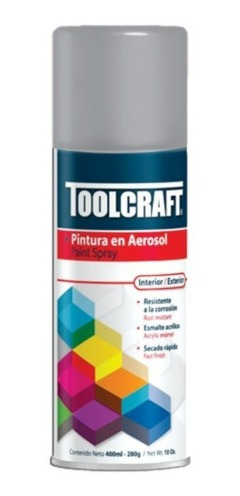 Esmalte En Aerosol Colores 400ml Toolcraft