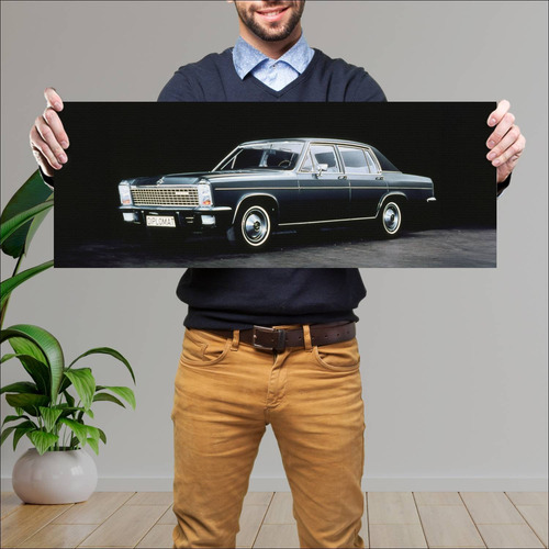 Cuadro 30x80cm Auto 1969 Opel Diplomat Auto 41