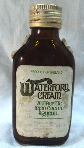 Antigua Botellita Waterford Cream Irish Cream Liqueur G3