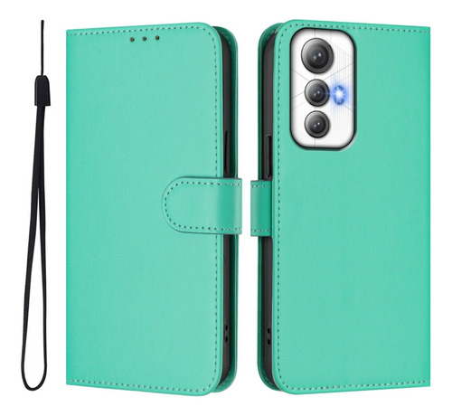 Funda De Poliuretano De Color Liso Para Cubot Max 5
