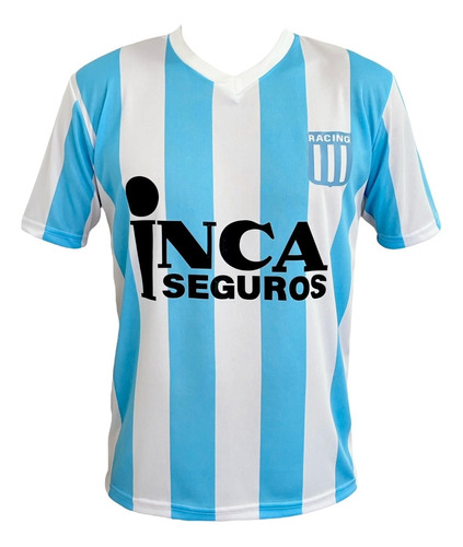  Camiseta Racing Club Inca Seguros Retro