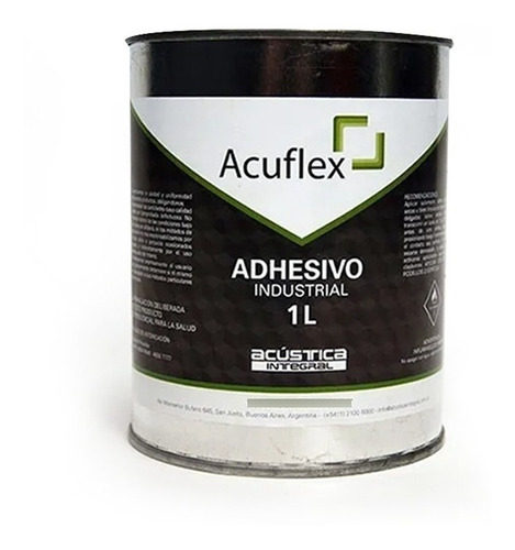 Cemento De Contacto Adhesivo X 1l Acuflex (calidad Prof.)