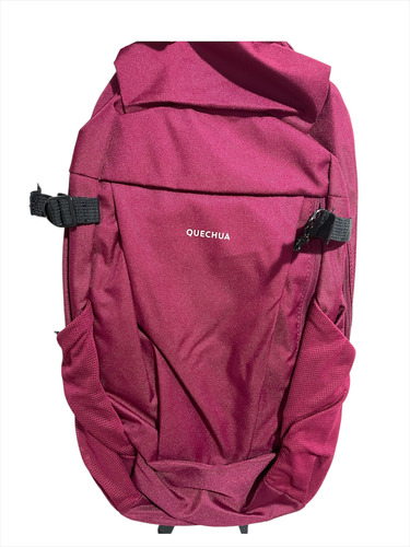 Mochila Quechua Arpenaz 20 Litros Urbana Bordó Liso