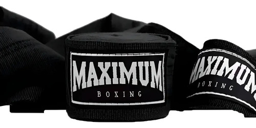 Acessório Para Artes Marciais Bandagem De 3 Metros - Maximum 3m Preto