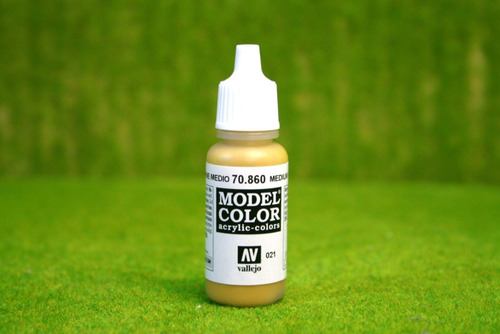 Imagen 4 de 4 de Vallejo Model Color Carne Medio 70860 Mate Opaco
