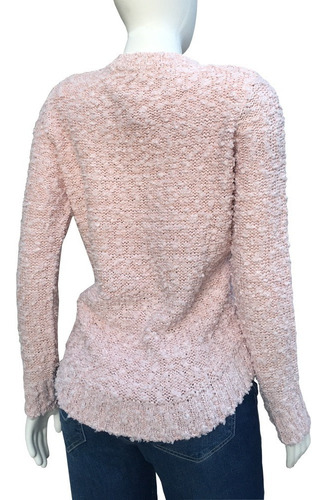 Imagem 2 de 3 de Blusa Tricô Ana Hickmann Ref. 591 Trança Frontal E Intarsia