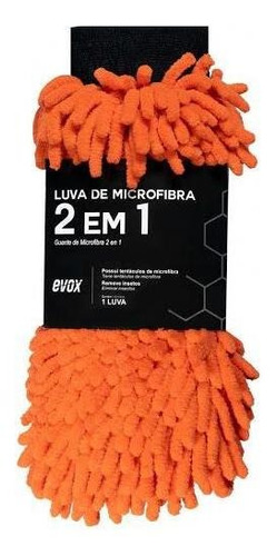 Guante Microfibra 2 En 1 Lavado Autos Remoción Insectos Evox