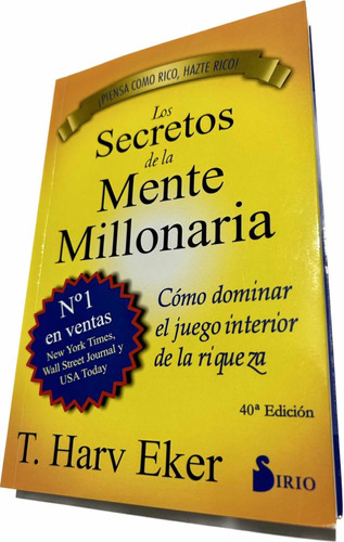 Libro Los Secretos De La Mente Millonaria Harv Eker - Nuevo