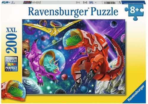 Ravensburger Space Dinosaurs Puzzle De 200 Piezas Para Niños