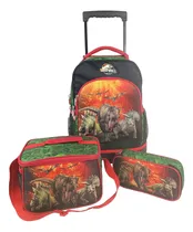 Comprar Set Jurassic World Mochirueda+lonchera+cartuchera Scool