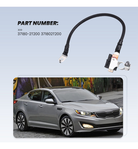 El Cable Del Sensor Negativo De La Batería Del Coche Se Adap