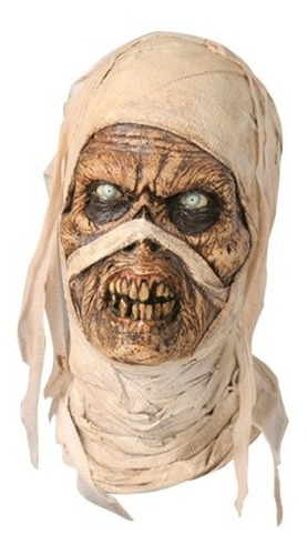 Imagen 1 de 1 de Máscara De Látex Evil Mummy Halloween Momia Terror