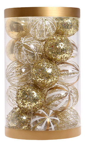 25x Bola De Navidad Adornos Árbol Colgantes Navidad Diy