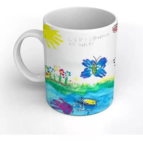 Taza Personalizada 325 Ml Primer Dibujo - Sublimada