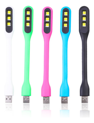 Lampara Escritorio Led Flexible Mesa Usb Potente Laptop Pc