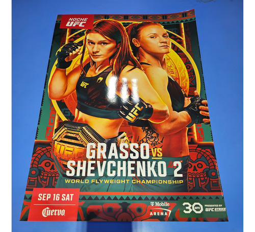 Poster De Alexa Grasso Vs Valentina Shevchenko 2