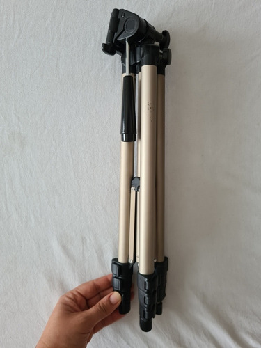 Trípode Hama Aluminio, Ultra Liviano Hasta 125cm Altura (Usado)