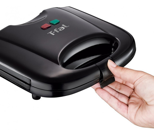 Imagen 4 de 6 de Sandwichera Automática T-fal Antiadherente 2 Panes Compacta