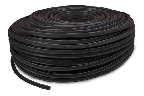 Cable Uso Rudo 2x#12 50 Metros Color Negro