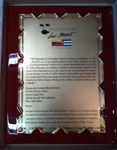 Placa De Reconocimiento