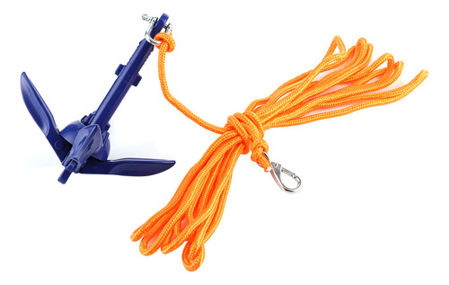 Kit De Anclaje Plegable Marino, Gancho Para Cuerda De Anclaj