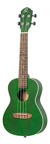 Ortega Guitars, 4-string Earth Series Concert Ukulele, Right