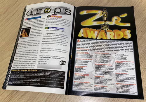 Revista Comix Book Shop No 6 Magazine - Excelente Estado! (Usado)