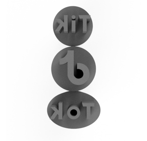 Imagem 7 de 10 de Kit Carimbo Marcador Tiktok+logo Brigadeiro Confeitaria