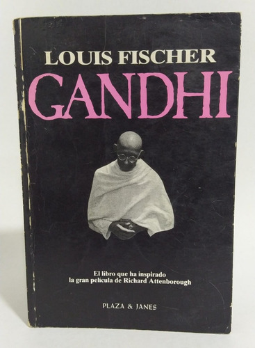 Libro Gandhi / Louis Fischer / Biografía 