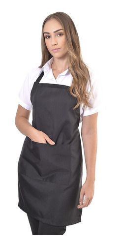 Avental Oxford C/bolso, Buffet,uniforme,cozinha,hotel Kit 6