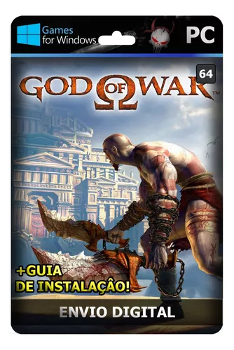 God Of War 1 Para Computador - Mídia Digital Pc + Suporte