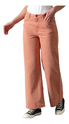 Jeans Mujer Tiro Alto Stella A Line Relaxed Fit Firestone