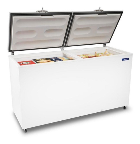 Freezer Horizontal Metalfrio Dupla Ação 546l Branco 220v