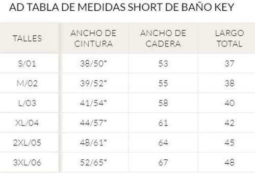 Short De Baño Liso Key Kevingston
