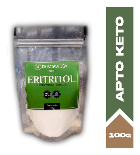 Eritritol - Erytritol X 100 Grs. Apto Diabético / 100 % Keto