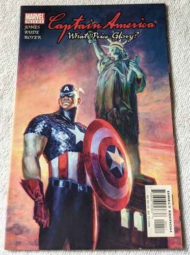 Captain America What Price Glory # 4 Marvel Comics Ingles 