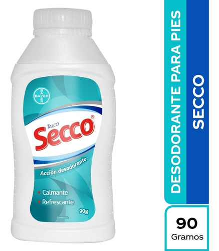 Polvos Pies Desodorante Talco Secco - g a $73