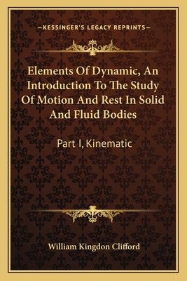 Libro Elements Of Dynamic, An Introduction To The Study O...