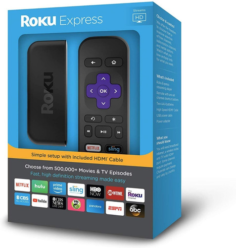 Roku Express Convertidor De Tv A Smartv 