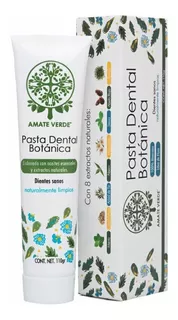 Pasta Dental Botánica Biodegradable Sin Flúor Dientes Sanos