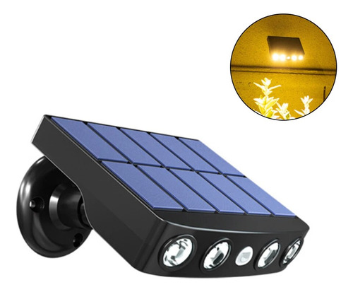 Potente Sensor De Iluminación Led De Seguridad Solar Para De