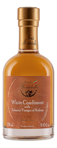 Fondo Montebello - Vinagre De Vino Blanco, Vinagre Balsamico