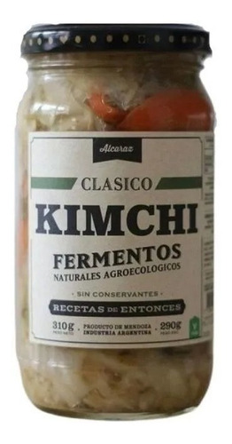 Kimchi Clasico 310 Gr Recetas De Entonces - Origen Argentina