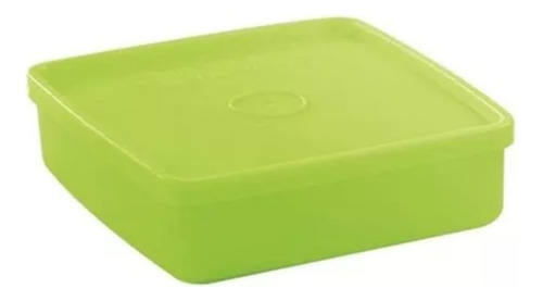 Box 400 Ml Verde Tupperware Original Taper Rectangular Nuevo Verde