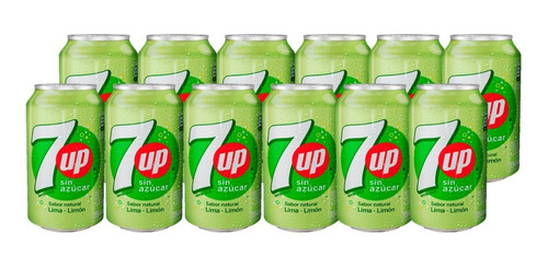 Refresco 7up Lata 354ml Pack X 12
