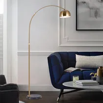 Comprar Lámpara Luminaria De Pie Arco Moderna Ajustable 150-180x90cm