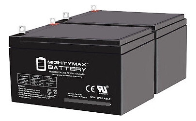 Mighty Max Ml15-12nb 12v 15ah Replaces Cooper R6000 Floo Eed
