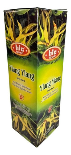 Incenso Indiano Bic Ylang Ylang 25 Caixas Com 8 Varetas