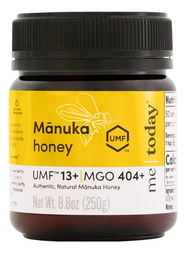 Miel De Manuka Me Today - Umf 13+ Mgo 404+ Auténtica Cruda (